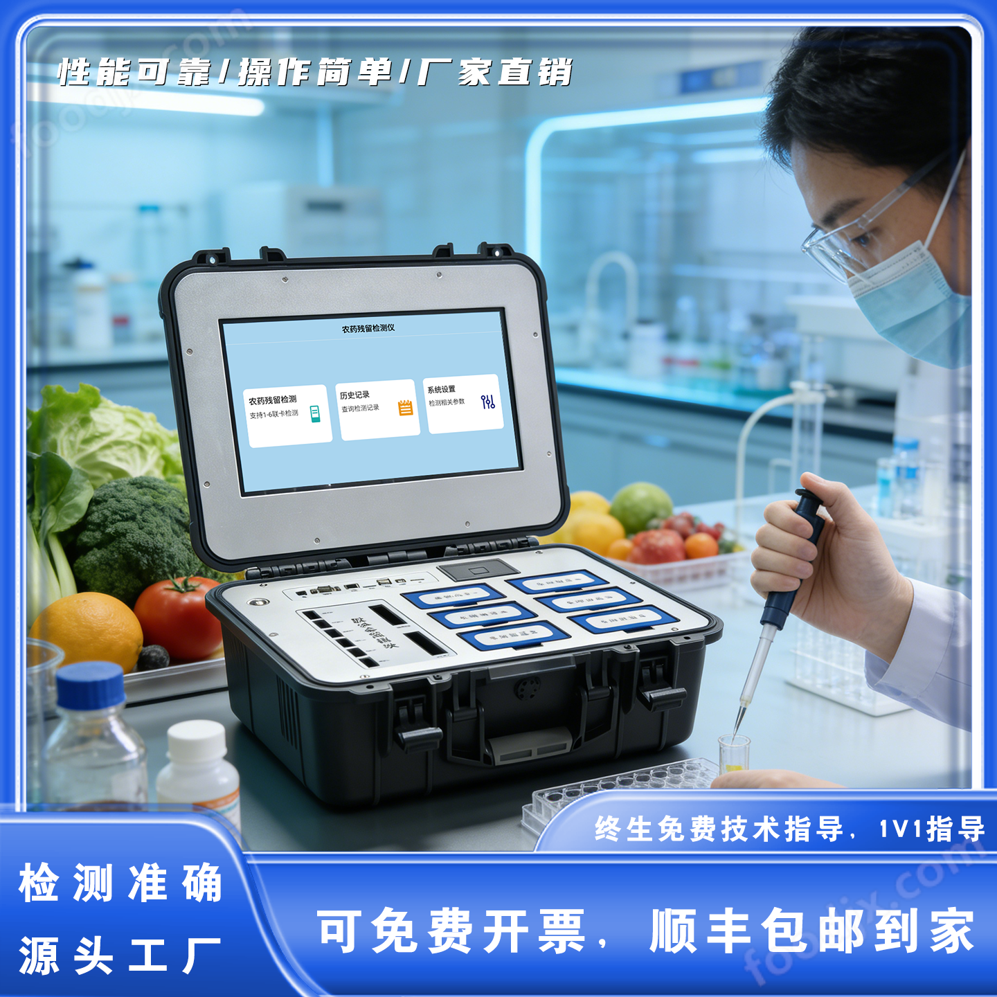 多功能農(nóng)藥殘留檢測(cè)儀GY-PR-153062SC