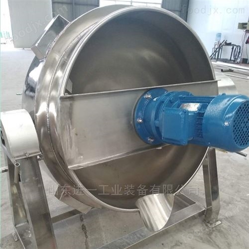 豆制品搅拌夹层锅 可倾式夹层锅